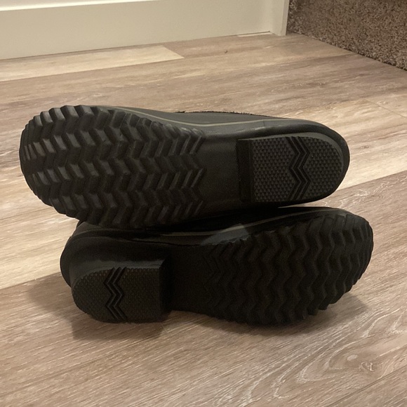 Sorel Leather Sherpa Lined Boots Size 8.5 - Picture 7 of 7